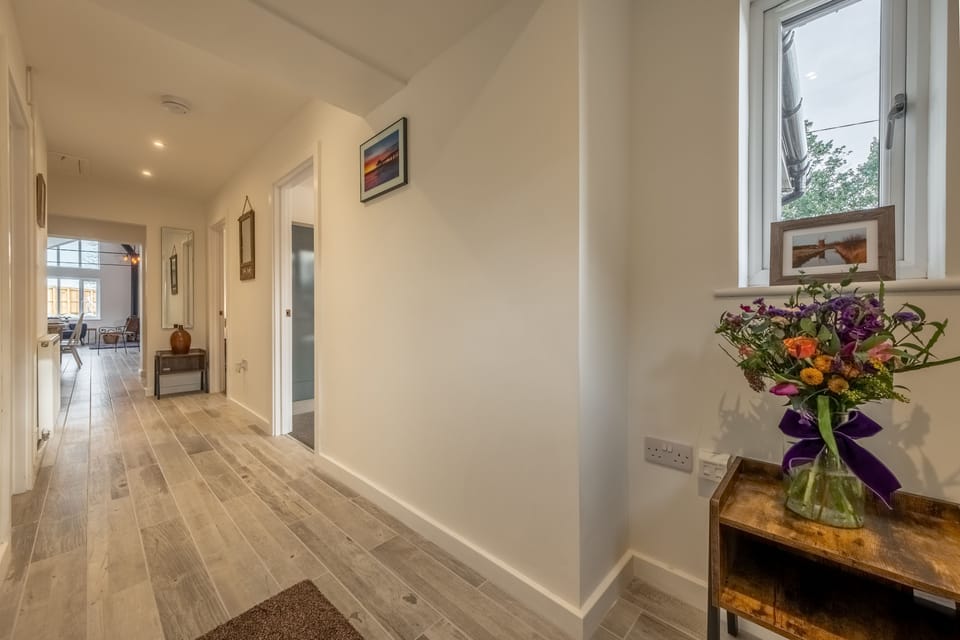 The entrance hallway