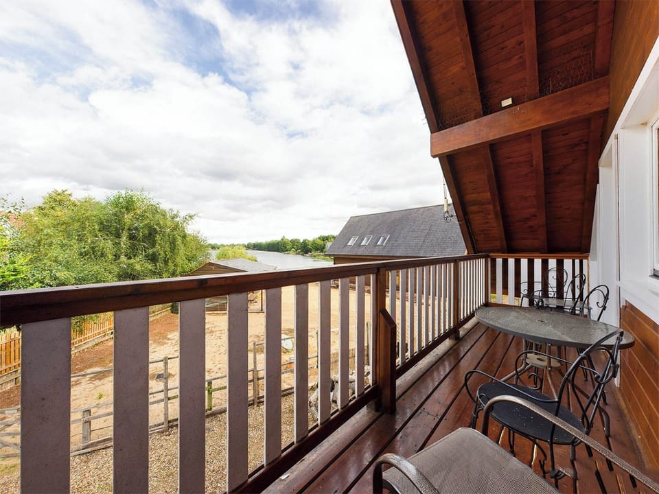 Balcony | Alpine Lodge, Pentney