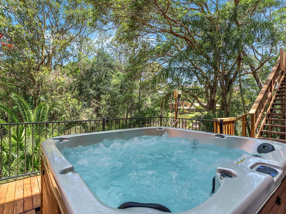 The hot tub spa