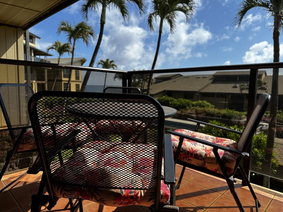 Lanai view facing southeast.