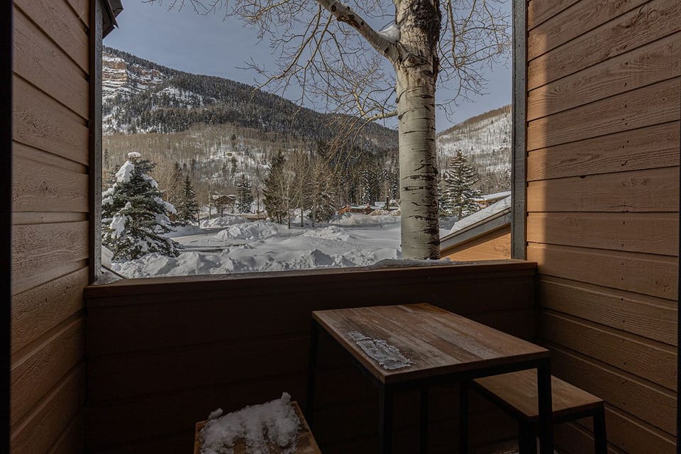 Private patio off of bedroom 1