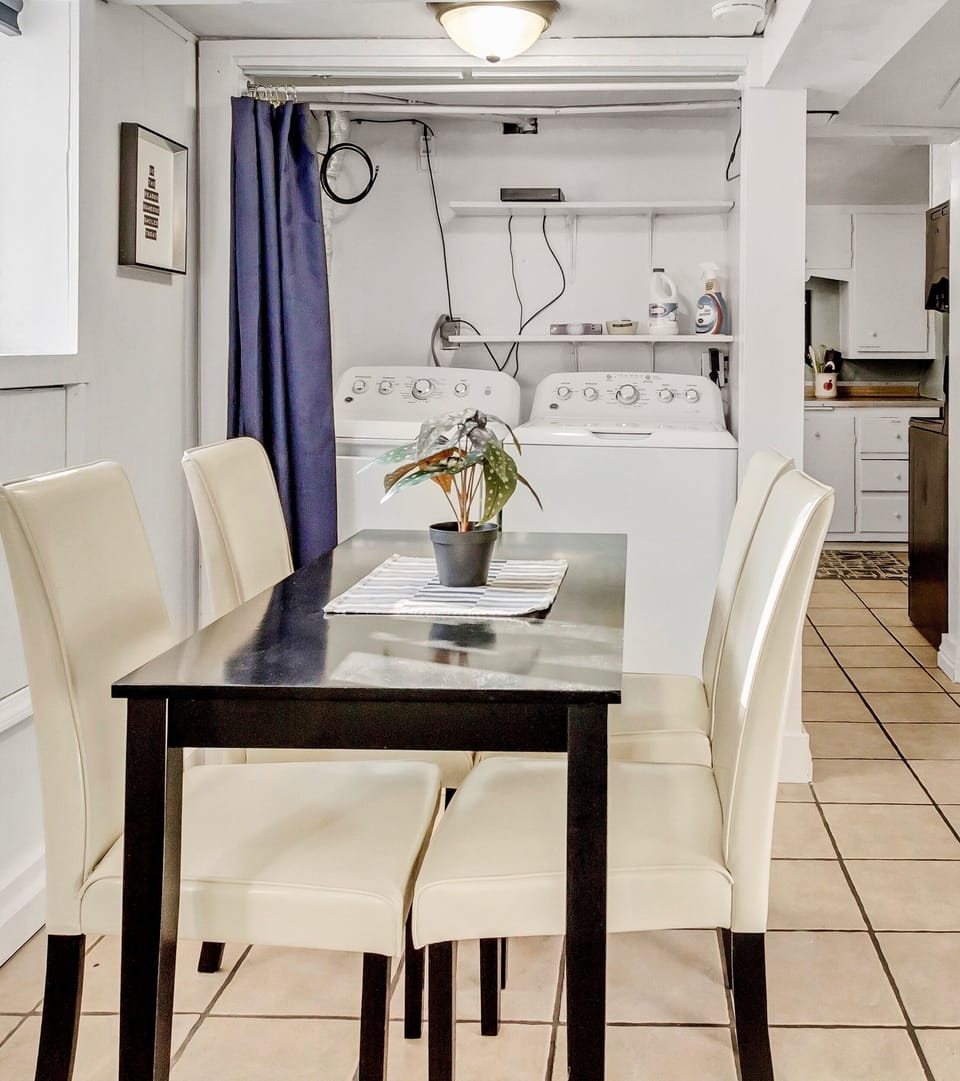 We hope you won't have to worry about laundry on your vacation, but if you do…