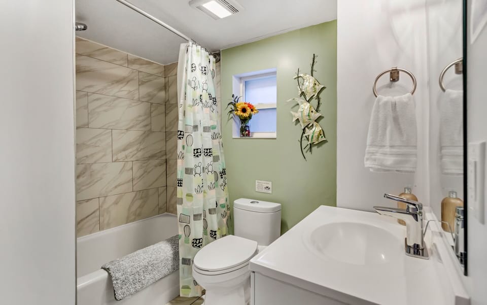 Updated bathroom