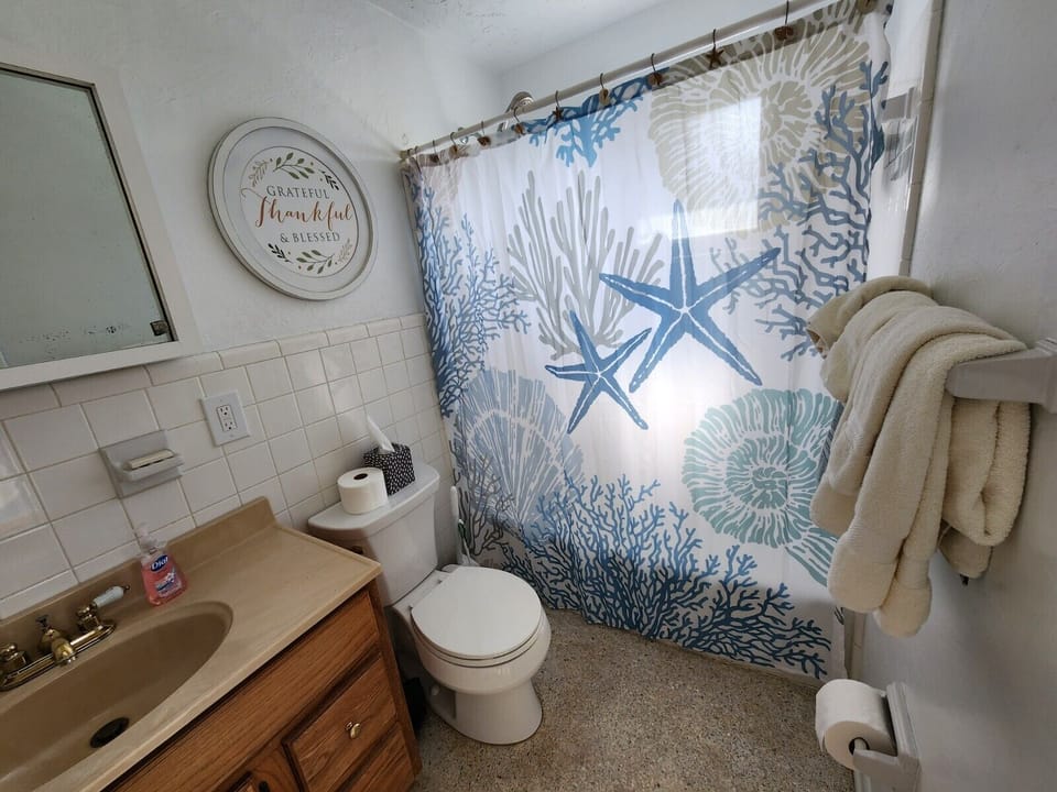 bathroom in primary bedroom