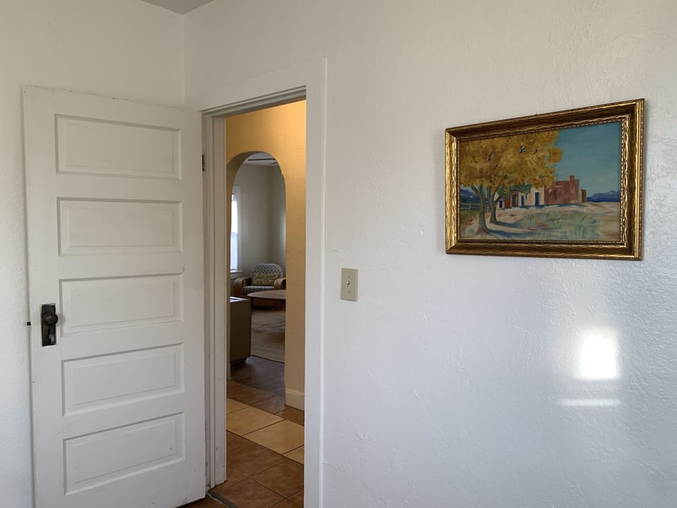 Office looking towards living room