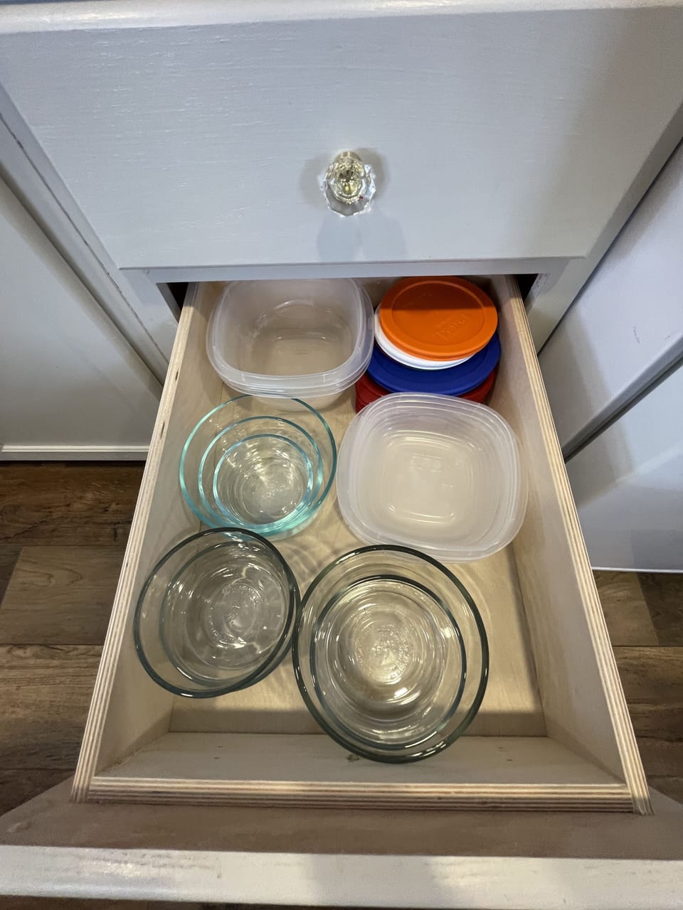 Food storage containers for leftovers are always needed with cooking/baking.