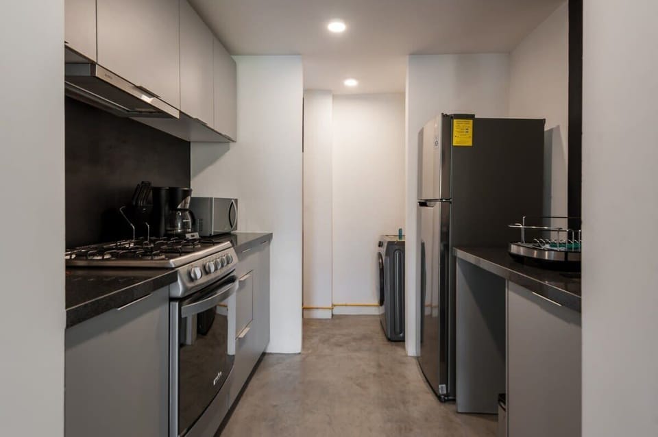 Fully equipped kitchen