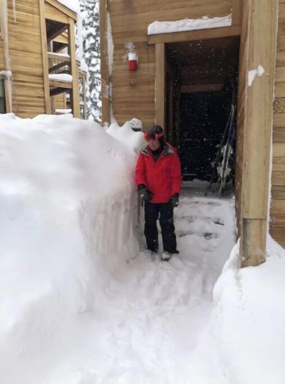 Front door to condo.