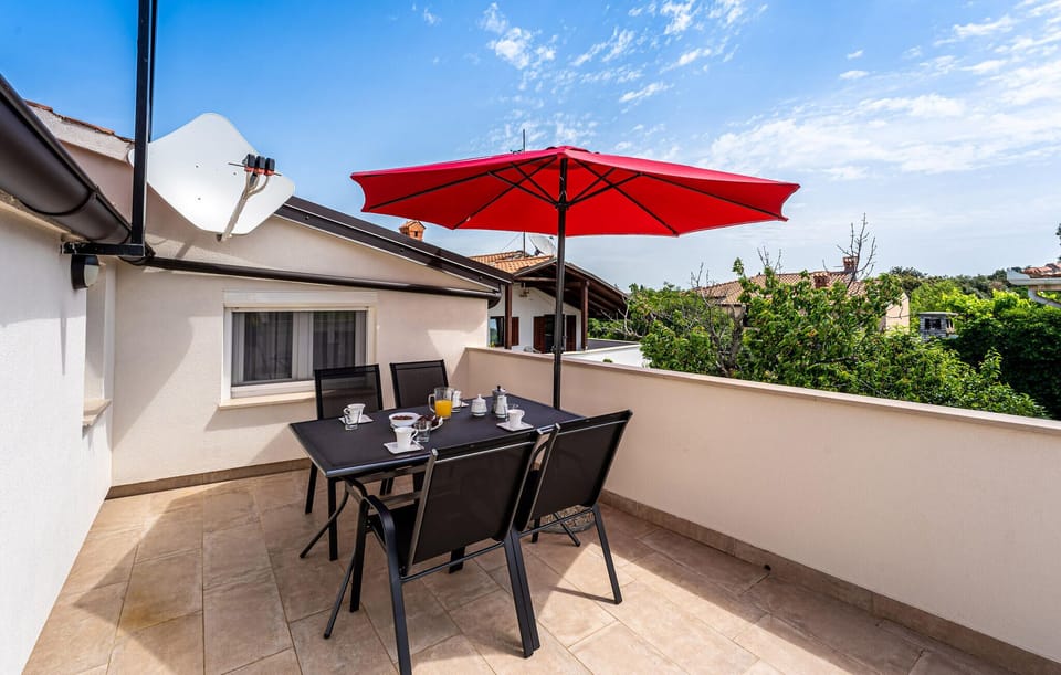 outside