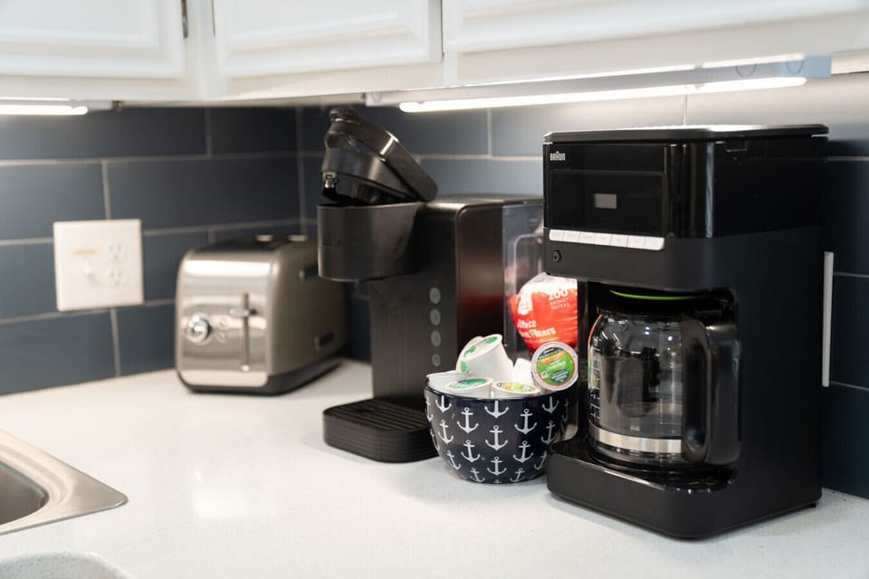 Coffee Pot and Keurig provided on site!