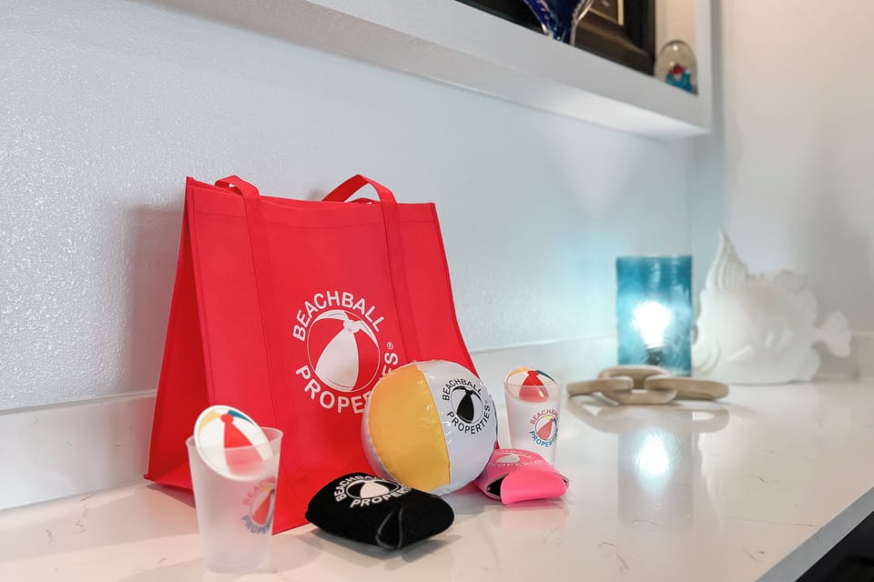 Beachball swag bag!