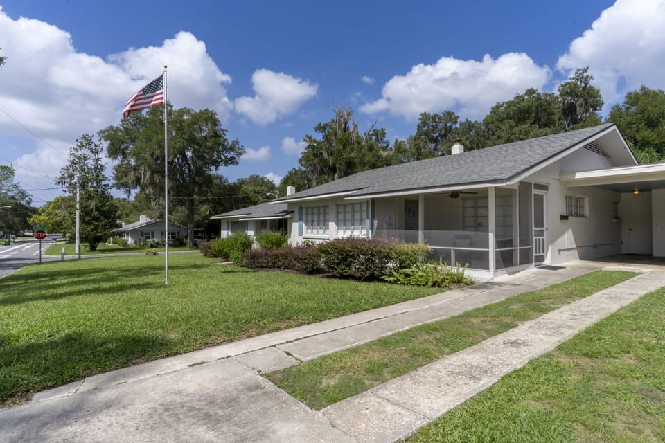Covered Parking for one car.  Two tandem spaces. 