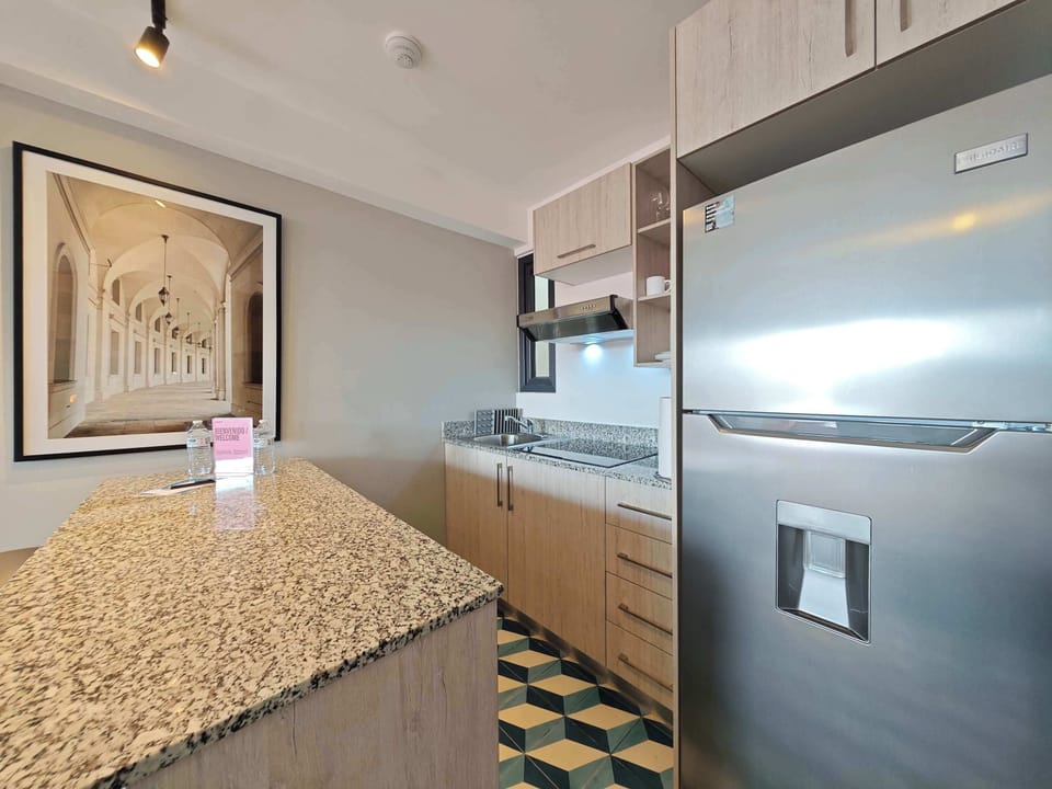 Kitchen with appliances