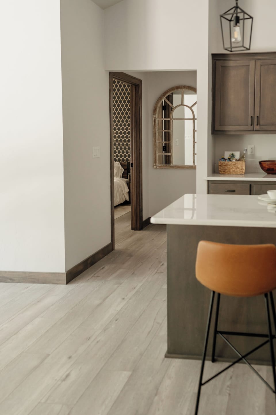 Unique decor breathes new life into the home and lead you to the master oasis.