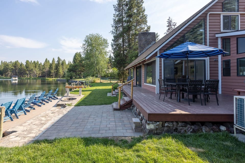 Deck with Dock View