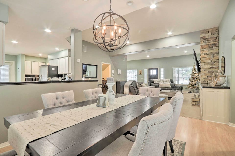 Dining Area | 1st Floor | Dishware/Flatware Provided | Coffee Maker