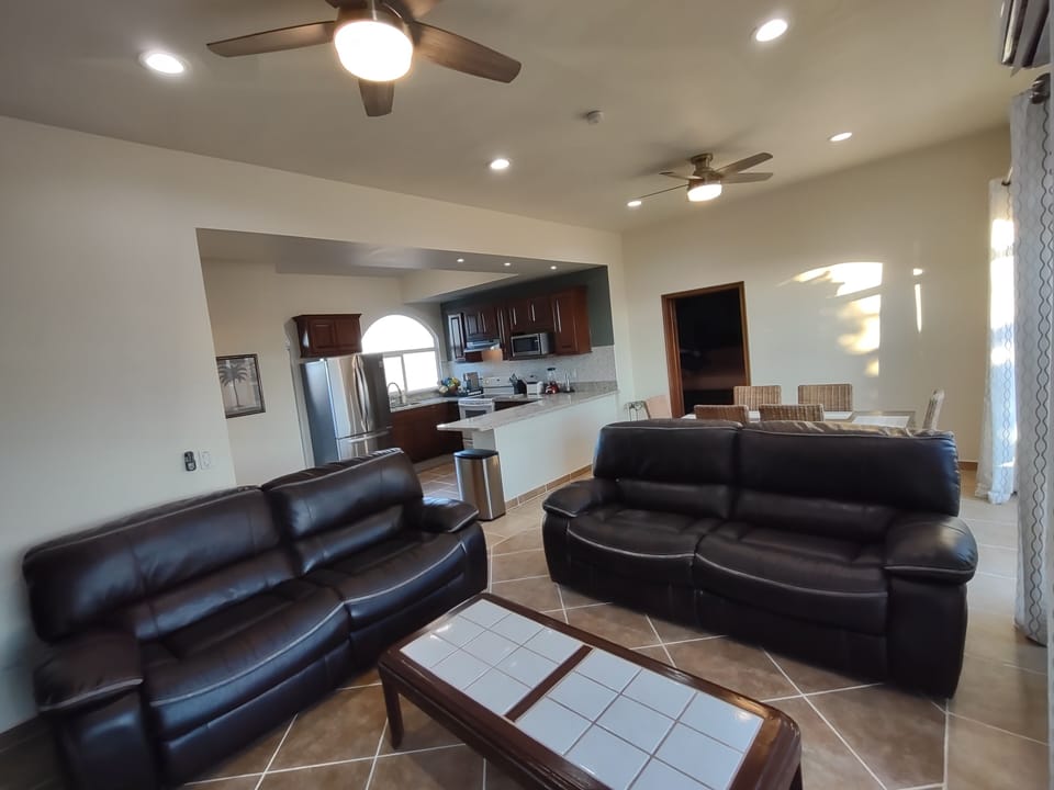 First Floor Living/Dining Room & Kitchen.
