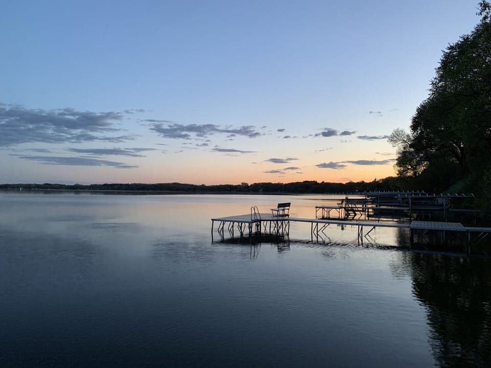 Sunsets and clear night skies