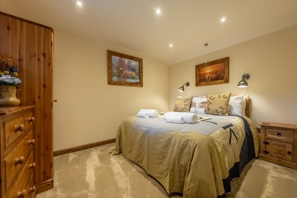 Bedroom two with king-size bed