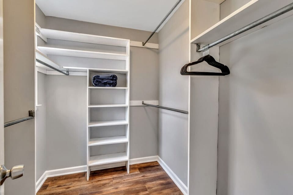 Master bath closet