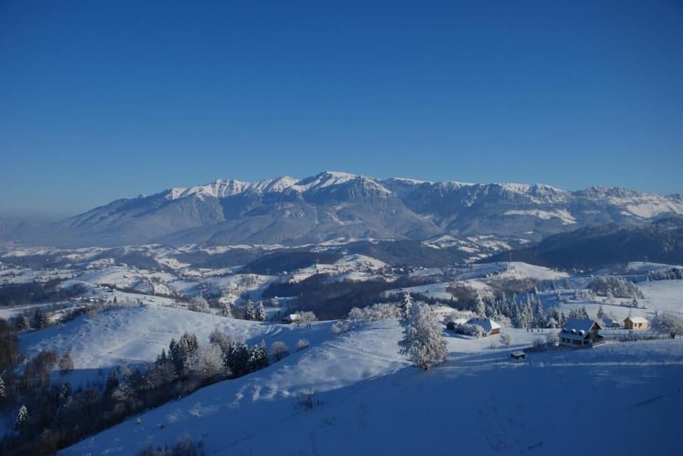 View to Bucegi mountain