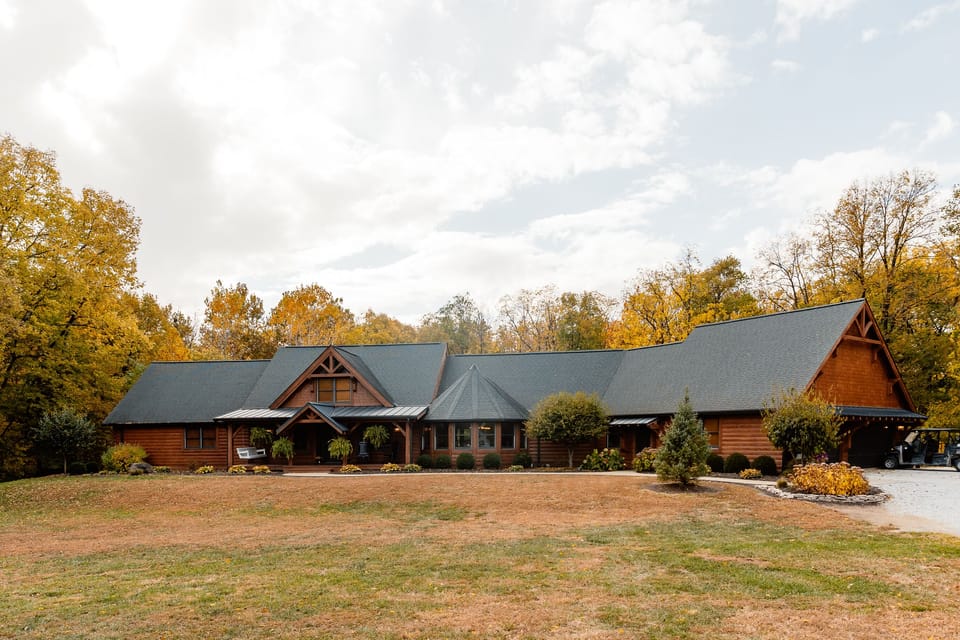 Front View of The Lodge