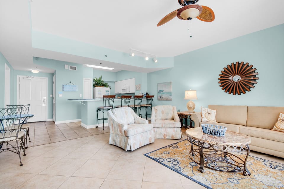 Spacious and open