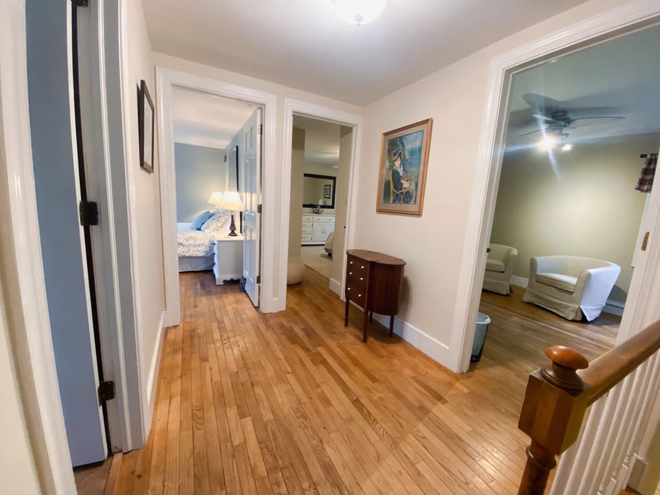 second floor hallway