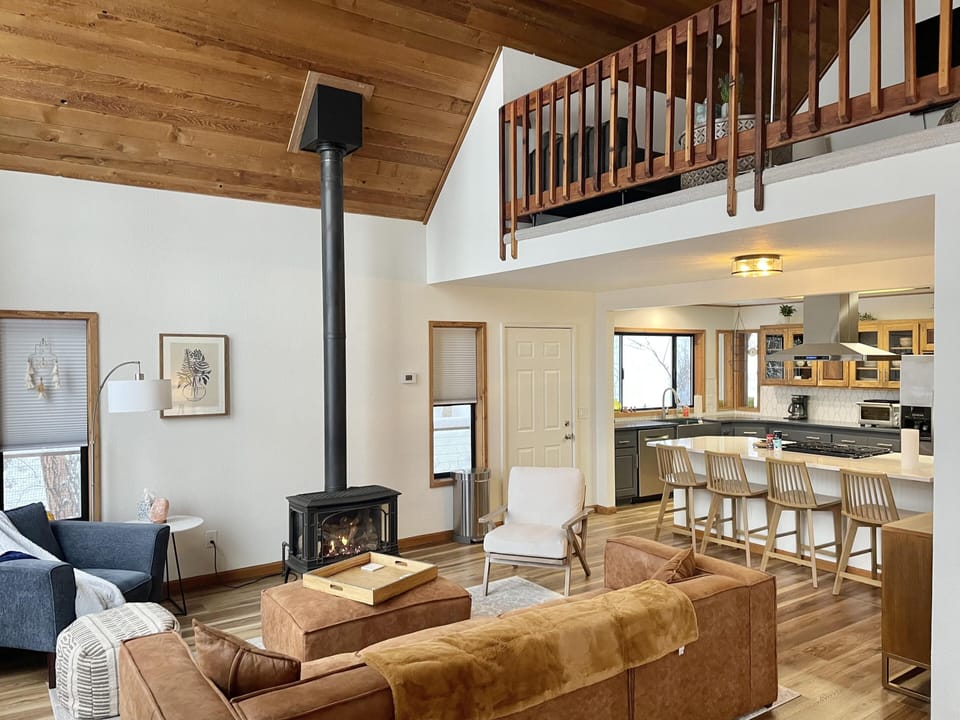 Main Living room and kitchen area