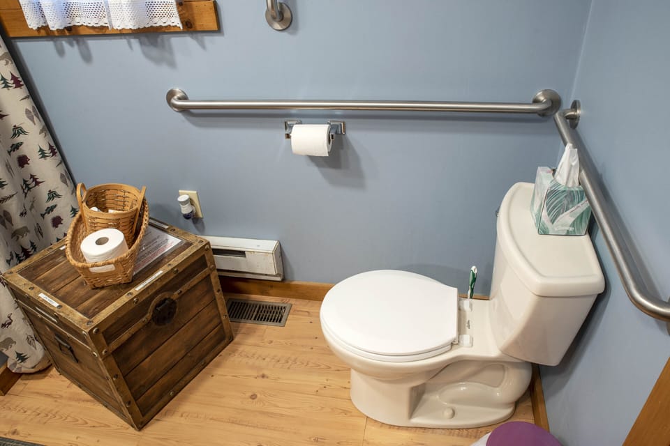 Downstairs bathroom.