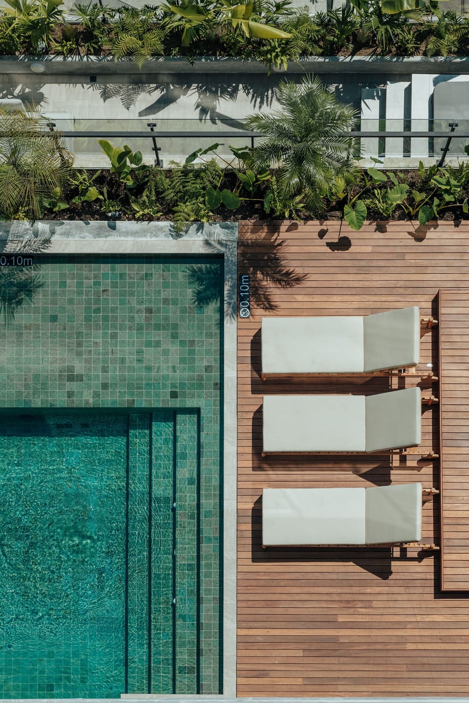 Building's pool.
