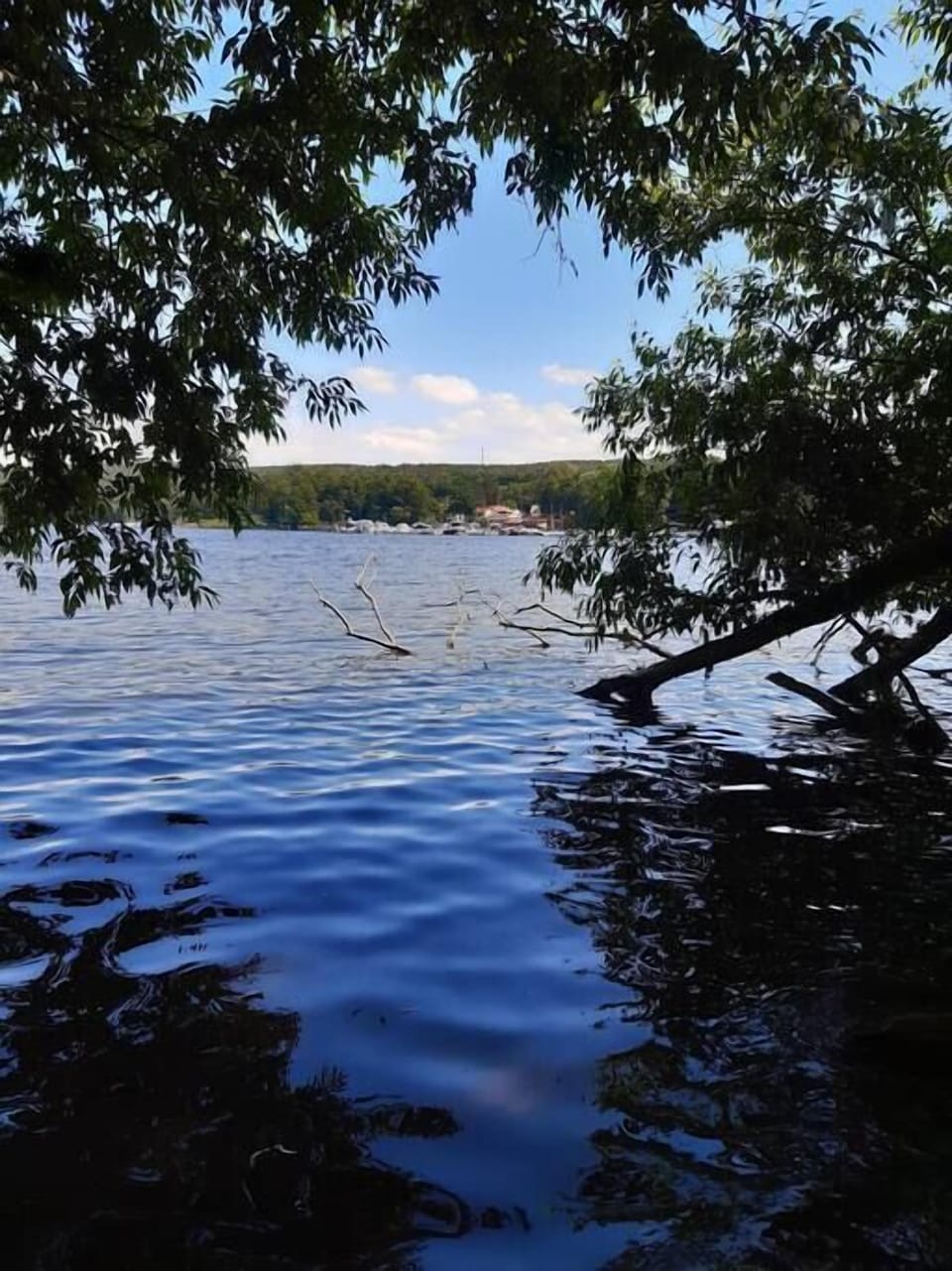 Blick auf Schwielowsee und Ferch