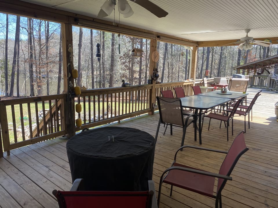 Back deck