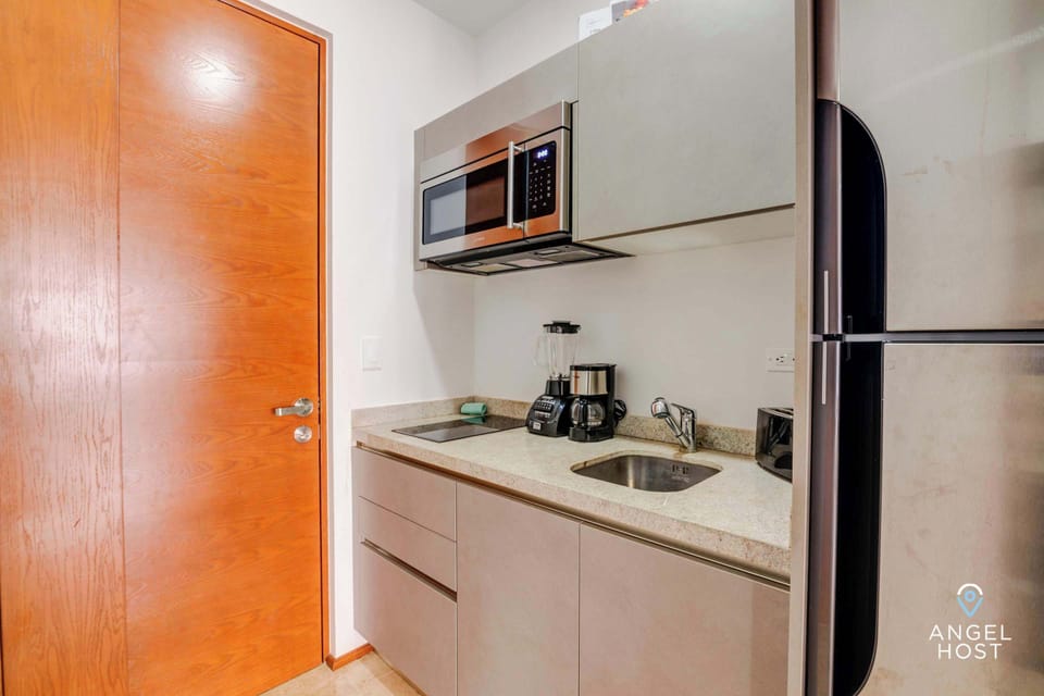 The kitchen has everything you'll need to whip up any meal of the day