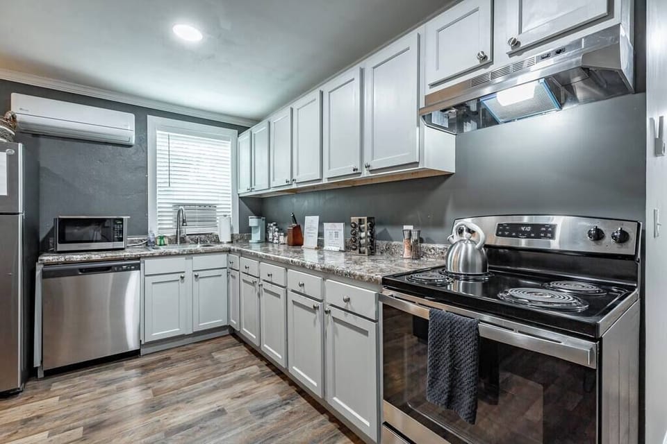 Plenty of counter space.