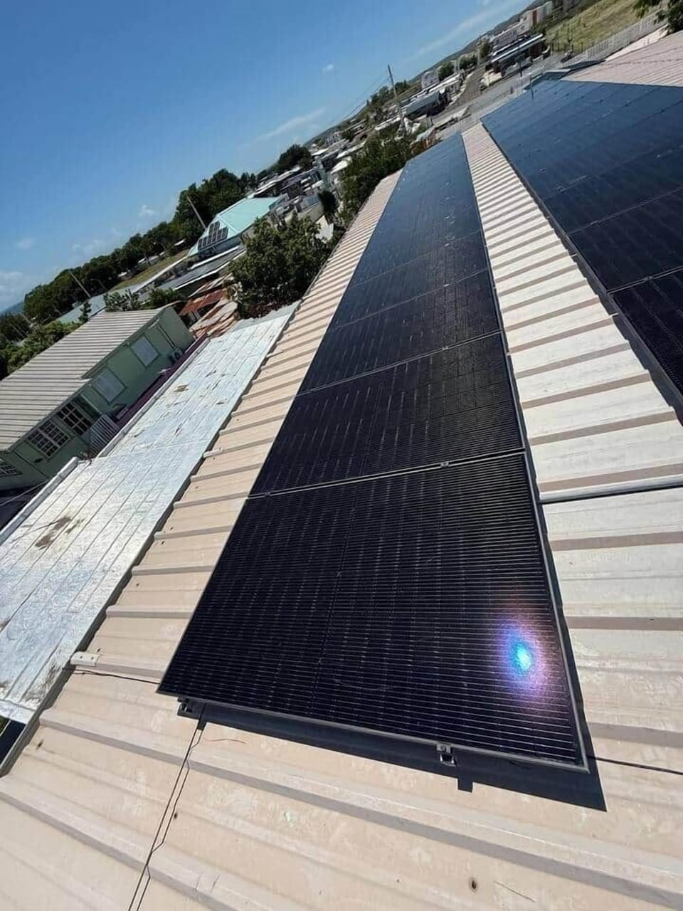 Our complex runs on solar energy with a back up batteries system and water cistern system with capacity for 1 week water supply.