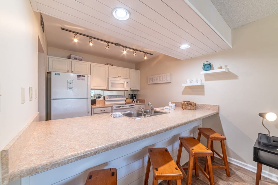 Golf & Lake Views even from the kitchen