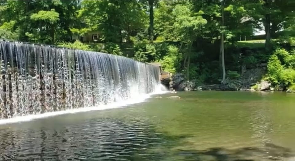 Swimming at the historic Green River covered bridge is a fifteen minute drive.