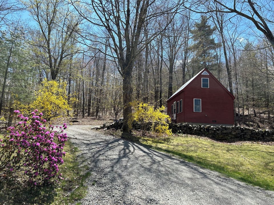 The cottage in early Spring