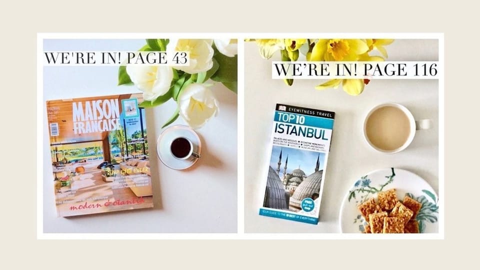 Tarkan and Julia have been hosting happy guests in Istanbul for 15 years now! You'll find more about us online as Istanbul Place Apartments.We're proud to be featured in these great guidebooks.