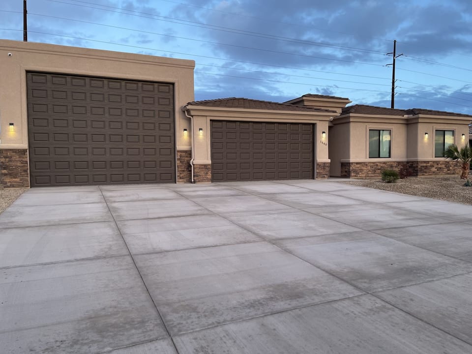 50' Long FLAT DRIVEWAY