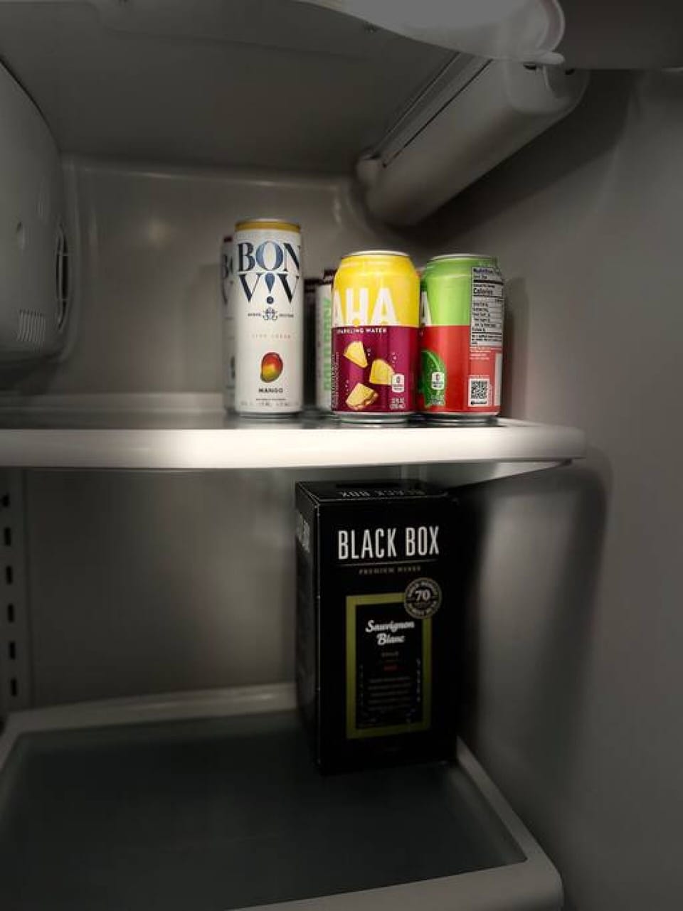 Complimentary beverages for guests