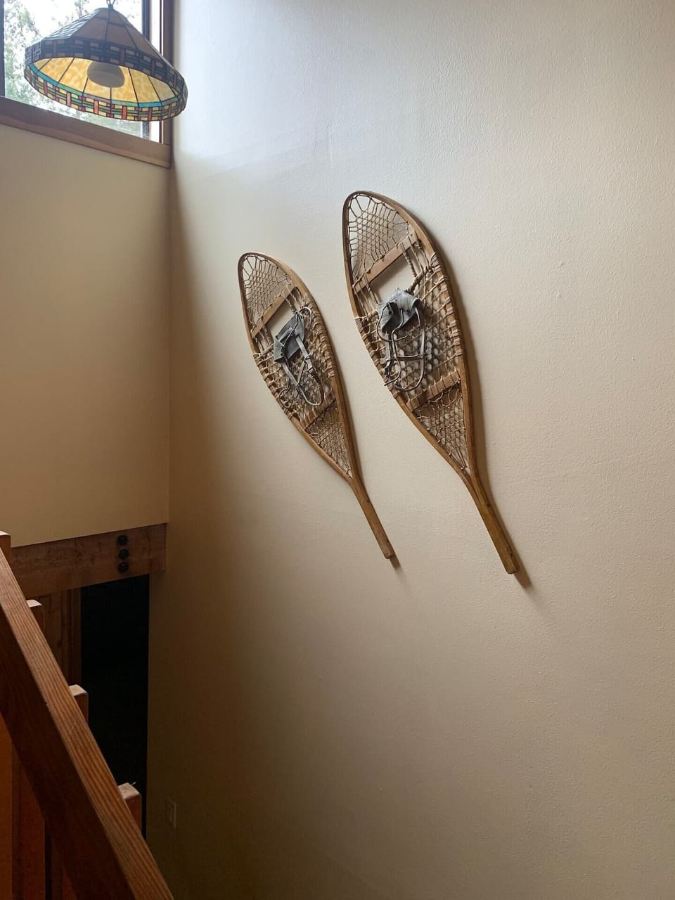 Stairs going up to Roof top sun deck