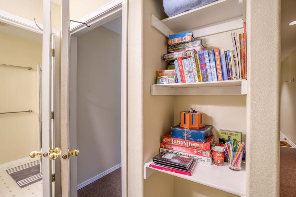 Books and Games Cabinet