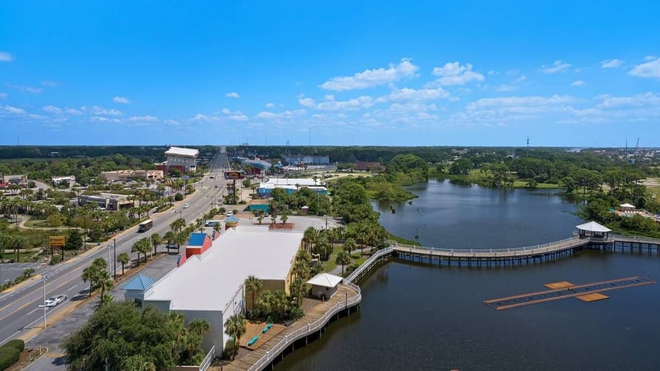 Laketown Wharf Drone shot
