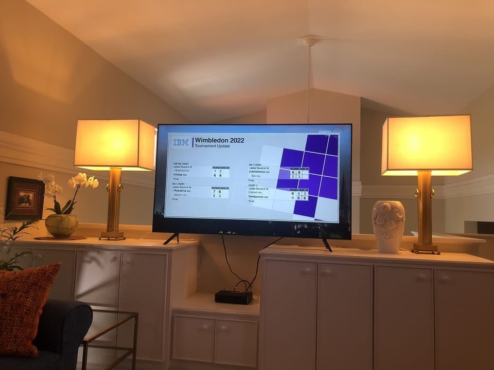 Loft TV area