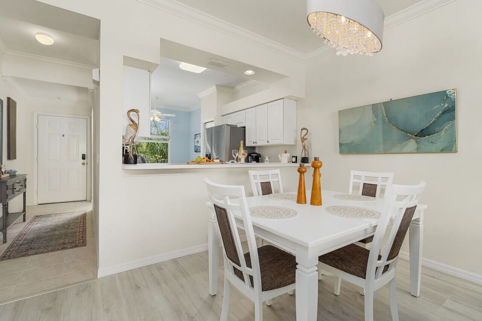 Enjoy your meals at this contemporary space