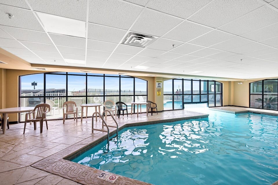 Indoor pool area (open 8am-10pm)