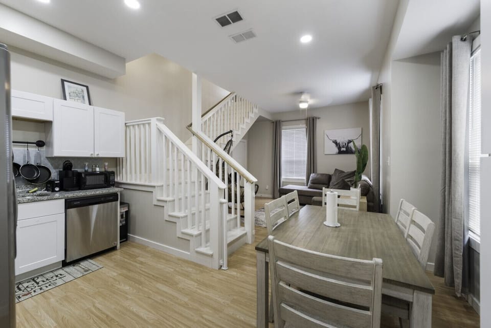Escape to our stunning vacation villa where the open space and natural light create a serene and inviting atmosphere. Relax on the spacious patio