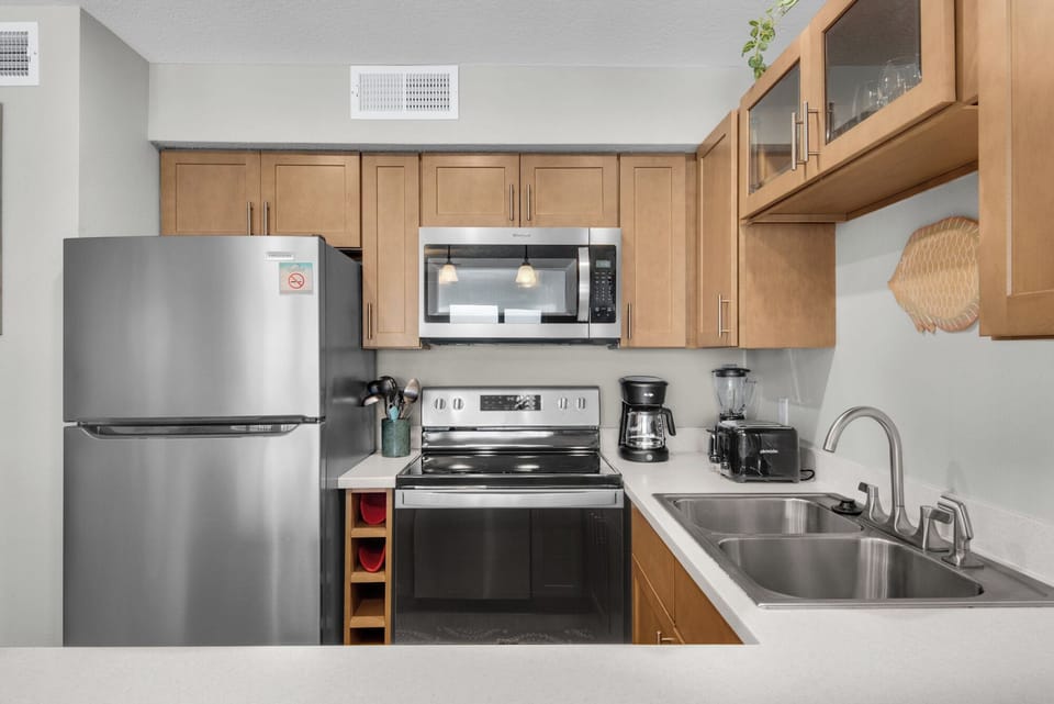 Stainless appliances